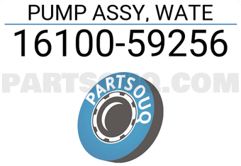 Toyota 1610059256 PUMP ASSY, WATE