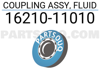 Toyota 1621011010 COUPLING ASSY, FLUID
