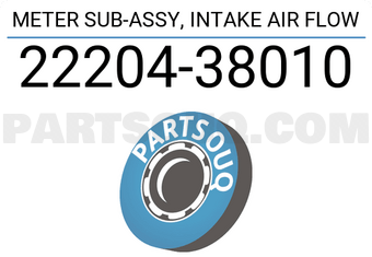 Toyota 2220438010 METER SUB-ASSY, INTAKE AIR FLOW