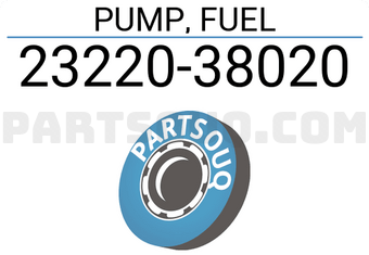 Toyota 2322038020 PUMP, FUEL