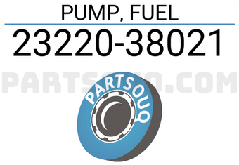 Toyota 2322038021 PUMP, FUEL