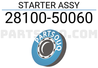 Toyota 2810050060 STARTER ASSY