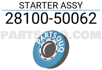 Toyota 2810050062 STARTER ASSY