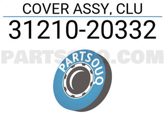 Toyota 3121020332 COVER ASSY, CLU