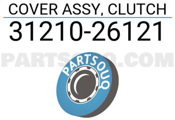 Toyota 3121026121 COVER ASSY, CLUTCH