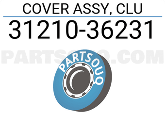 Toyota 3121036231 COVER ASSY, CLU