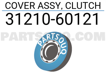 Toyota 3121060121 COVER ASSY, CLUTCH