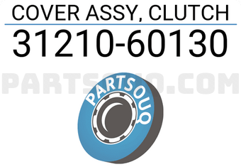 Toyota 3121060130 COVER ASSY, CLUTCH
