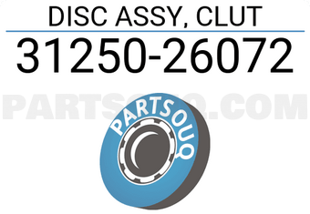 Toyota 3125026072 DISC ASSY, CLUT