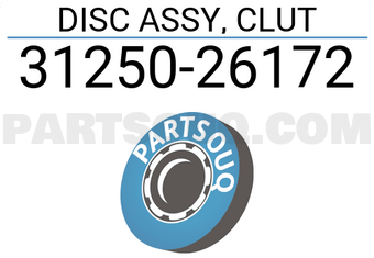 Toyota 3125026172 DISC ASSY, CLUT