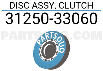 Toyota 3125033060 DISC ASSY, CLUTCH
