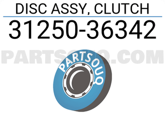 Toyota 3125036342 DISC ASSY, CLUTCH