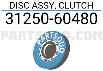 Toyota 3125060480 DISC ASSY, CLUTCH