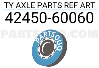 Toyota 4245060060 TY AXLE PARTS REF ART