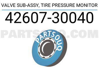 Toyota 4260730040 VALVE SUB-ASSY, TIRE PRESSURE MONITOR