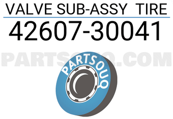 Toyota 4260730041 VALVE SUB-ASSY TIRE