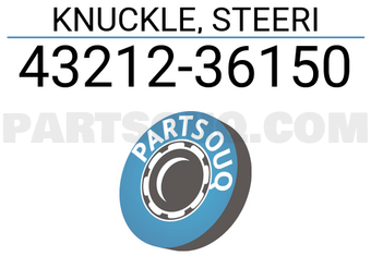 Toyota 4321236150 KNUCKLE, STEERI