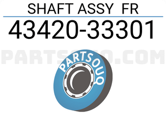 Toyota 4342033301 SHAFT ASSY FR