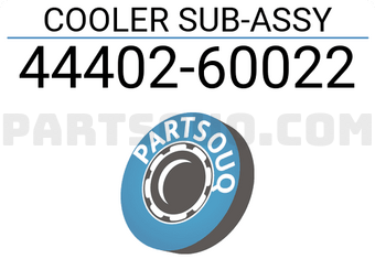Toyota 4440260022 COOLER SUB-ASSY