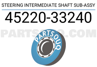 Toyota 4522033240 STEERING INTERMEDIATE SHAFT SUB-ASSY