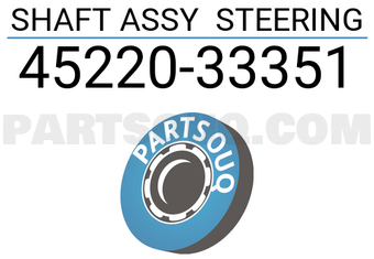 Toyota 4522033351 SHAFT ASSY STEERING