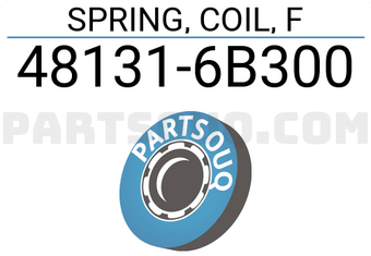 Toyota 481316B300 SPRING, COIL, F