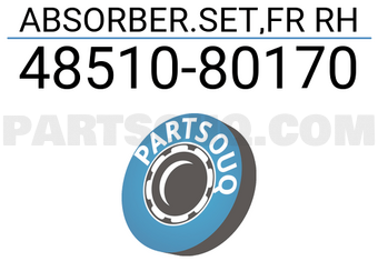 Toyota 4851080170 ABSORBER.SET,FR RH