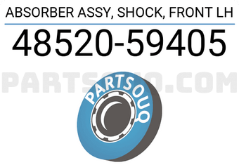 Toyota 4852059405 ABSORBER ASSY, SHOCK, FRONT LH
