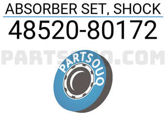 Toyota 4852080172 ABSORBER SET, SHOCK
