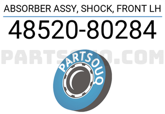 Toyota 4852080284 ABSORBER ASSY, SHOCK, FRONT LH