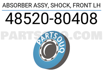 Toyota 4852080408 ABSORBER ASSY, SHOCK, FRONT LH