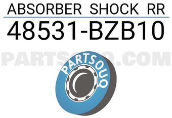 Toyota 48531BZB10 ABSORBER SHOCK RR