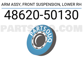 Toyota 4862050130 ARM ASSY, FRONT SUSPENSION, LOWER RH