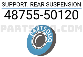 Toyota 4875550120 SUPPORT, REAR SUSPENSION