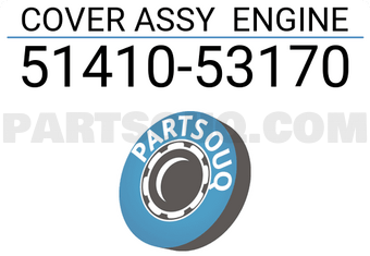 Toyota 5141053170 COVER ASSY ENGINE