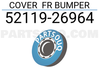 Toyota 5211926964 COVER FR BUMPER