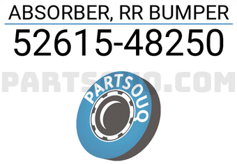 Toyota 5261548250 ABSORBER, RR BUMPER