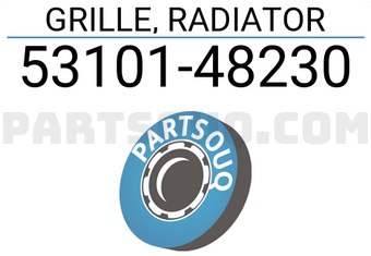 Toyota 5310148230 GRILLE, RADIATOR