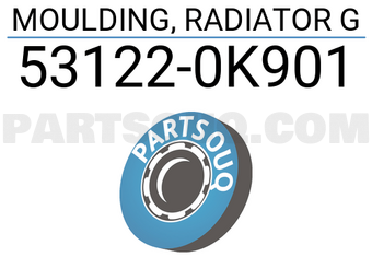 Toyota 531220K901 MOULDING, RADIATOR G
