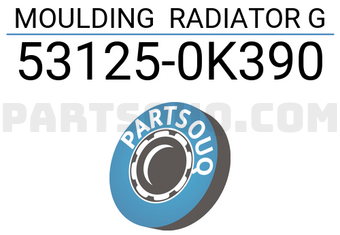 Toyota 531250K390 MOULDING RADIATOR G