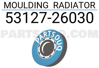 Toyota 5312726030 MOULDING RADIATOR