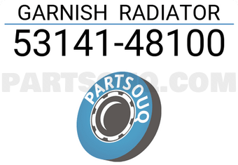 Toyota 5314148100 GARNISH RADIATOR