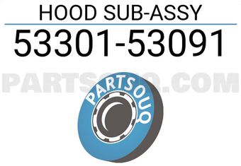 Toyota 5330153091 HOOD SUB-ASSY