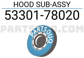 Toyota 5330178020 HOOD SUB-ASSY