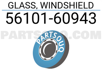 Toyota 5610160943 GLASS, WINDSHIELD