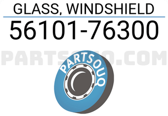 Toyota 5610176300 GLASS, WINDSHIELD