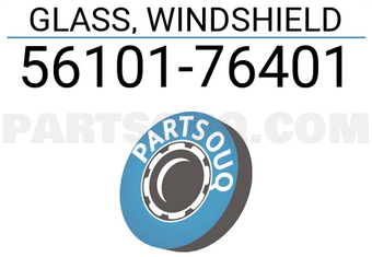 Toyota 5610176401 GLASS, WINDSHIELD