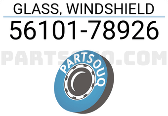 Toyota 5610178926 GLASS, WINDSHIELD