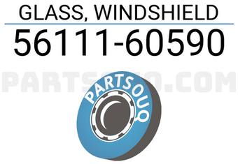 Toyota 5611160590 GLASS, WINDSHIELD