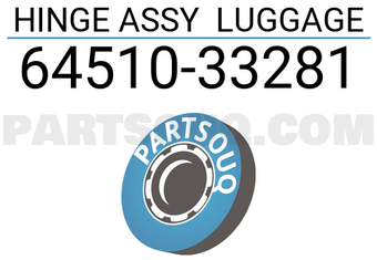 Toyota 6451033281 HINGE ASSY LUGGAGE